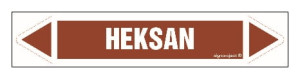 JF202 HEKSAN Naklejki Kierunkowe