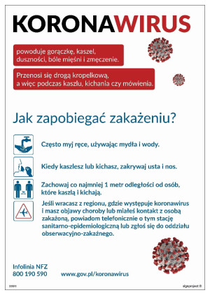 DD023 Instrukcja zapobiegania zakażenia koronawirusem SARS-CoV-2