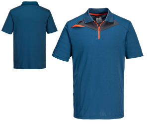 Nowoczesna KOSZULKA robocza POLO DX4 Metro Blue M - PRTWEST DX411 UV
