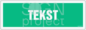 Znak na zamówienie Wzór A-006