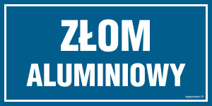 OA114 Złom aluminiowy OA114_600x300_FN FN - Folia samoprzylepna