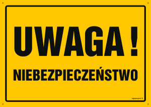 OA024 Uwaga! Niebezpieczeństwo OA024_600x430_FN FN - Folia samoprzylepna