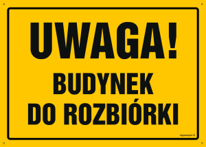 OA036 Uwaga! Budynek do rozbiórki OA036_450x320_FN FN - Folia samoprzylepna