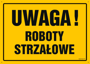 OA065 Uwaga! Roboty strzałowe OA065_450x320_FN FN - Folia samoprzylepna