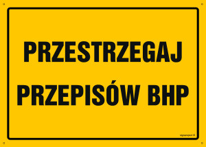 OA035 Przestrzegaj przepisów BHP OA035_300x215_FN FN - Folia samoprzylepna