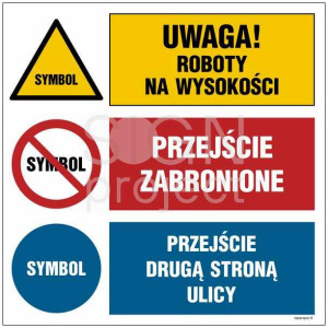Znak na zamówienie Wzór E-011