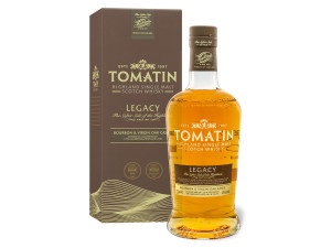 TOMATIN Legacy Highland Single Malt Scotch Whisky mit Geschenkbox 43% Vol