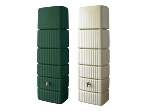 4rain Wandtank »SLIM«, 300 Liter Volumen, inklusive Auslaufhahn und Windsicherung