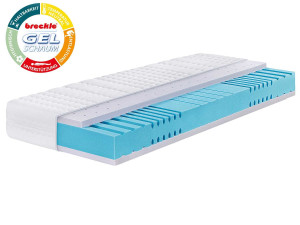 Breckle 7-Zonen-Gelschaum-Matratze »Gel-Sensation First Class«, 25 cm Höhe