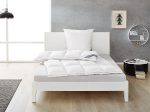 Balette Daunenbettdecke »Premium Selection 100%«, Kassettenbettdecke, extra warm