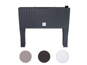 Prosperplast Blumenkasten »Rato Case High», mit Bewässerungseinsatz, in Rattanoptik