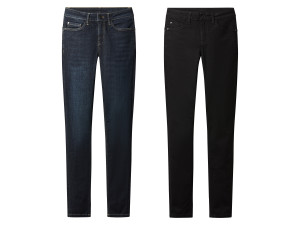 ESMARA® Damen Jeans, Super Skinny, normale Leibhöhe, mit Po-Push-up-Effekt