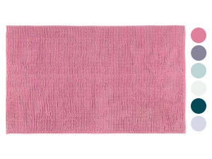 GÖZZE Mikrofaser Chenille Badteppich, 70 x 120 cm