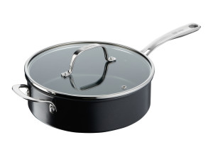 JAMIE OLIVER BY TEFAL Home Cook Schmorpfanne 26 cm mit Gegengriff, Antihaftbeschichtung, Induktion, Aluminium »E0143335«