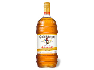 CAPTAIN MORGAN Spiced Gold (Rum-Basis) 1,5l-l-Flasche 35% Vol