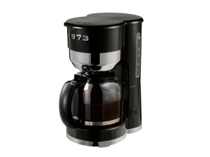 SILVERCREST® Kaffeemaschine Chrom Retro 1973 Schwarz »SKMR 1000 A1«