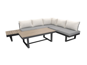 BELLAVISTA - HOME & GARDEN® Alu-Lounge »Largo«, höhenverstellbar