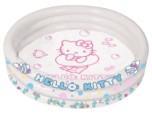HELLO KITTY 3-Ring-Pool, transparent, 150 x 25 cm