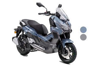 PRIKE Motorroller »XDV 125«, 125 ccm, 95 km/h