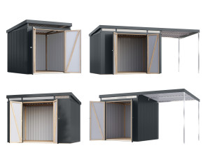 KARIBU Gerätehaus »Mantis«