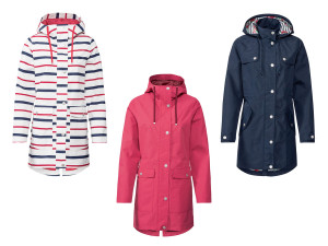 esmara® Damen Trenchcoat, wind- und wasserdicht