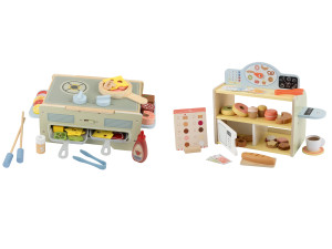 LUPILU® Tischgrill 2 in 1 / Bäckerei und Cafe