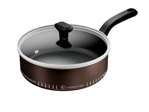 Tefal Aluminium-Schmorpfanne Light Cook  »H0593232«, Ø 24 cm