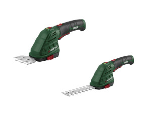 PARKSIDE® 4 V 2-in-1 Akku-Gras- und Strauchschere »PGSA 4 D5«, mit 180° drehbarem Softgriff