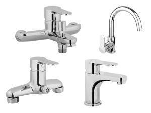 LIVARNO home Armatur, mit geräuscharmer 35-mm-Kartusche