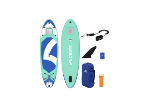 CRIVIT SUP, Allround, Einkammer, Aquaview, Einsteiger, 140 kg