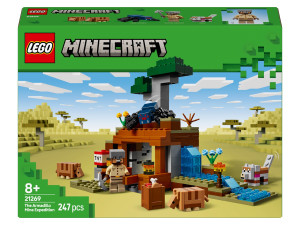 Lego MINECRAFT Die Expedition zur Gürteltiermine
