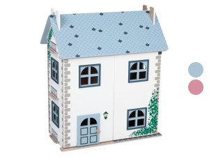 Playtive Holz Puppenhaus »Cabinet«, drei Etagen, aufklappbar