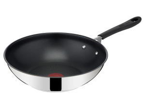 Jamie Oliver by Tefal Edelstahl-Wokpfanne, Ø 28 cm