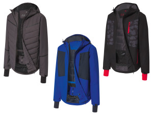 CRIVIT Herren Skijacke mit THERMOLITE® EcoMade-Technologie
