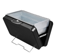 GRILLMEISTER Holzkohle Koffergrill, ideal für unterwegs