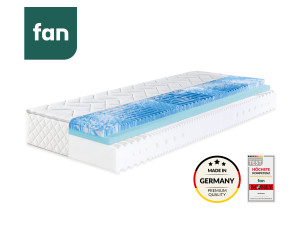f.a.n. 7-Zonen-Kaltschaummatratze »Sweet Dream XXL«, mit Gelschaum-Topper