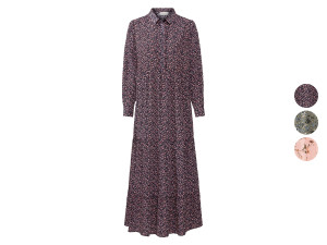 ADPT Damen Maxikleid »MELANIE« mit Polokragen