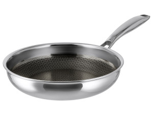SILVERCREST® Premium-Edelstahlpfanne, Ø 24 cm