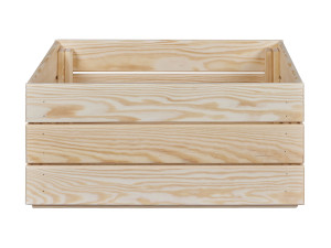 INTER LINK Holzkiste »Valloni«, 3er Set, natur unbehandelt