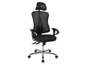 TOPSTAR Bürostuhl / Drehstuhl DELUXE, schwarz