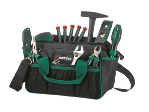 PARKSIDE® Werkzeugtasche befüllt, 23-teilig