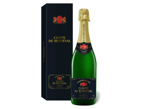 COMTE DE SENNEVAL Premier Cru brut mit Geschenkbox, Champagner