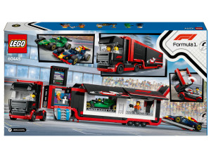 Lego CITY 60445 F1® Transporter mit RB20 & AMR24 F1® Rennautos