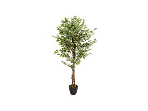 HJH OFFICE Kunstpflanze / Kunstbaum FICUS Kunststoff