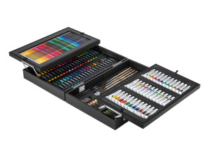 CRELANDO® Malkoffer mit Farben Premium
