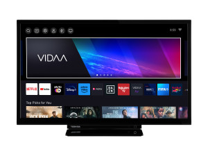 Toshiba »24WV3463DAZ« Fernseher 24 Zoll Smart TV - VIDAA TV, HD-Ready, HDR, Triple-Tuner