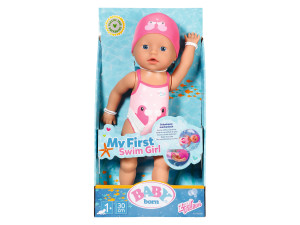 Baby Born Aufzieh-Badepuppe »My First Swim Girl«, ca. 30 cm