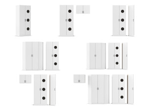 RAUCH BLUE »Allrounder«, Grundelement Wäscheschrank 2trg