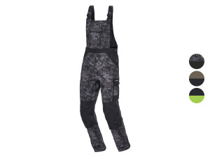 PARKSIDE® Herren Arbeitslatzhose mit teilelastischen Schulterträger