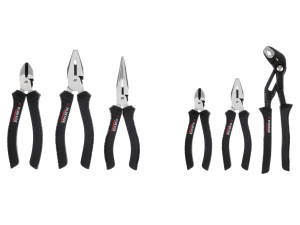 PARKSIDE PERFORMANCE® Zangen-Set, 3-teilig, mit 3-Komponenten-Griffen